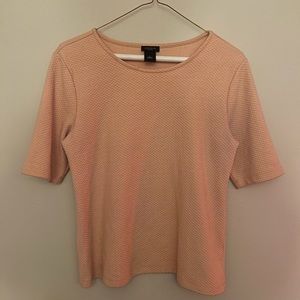 Ann Taylor Baby Pink Top